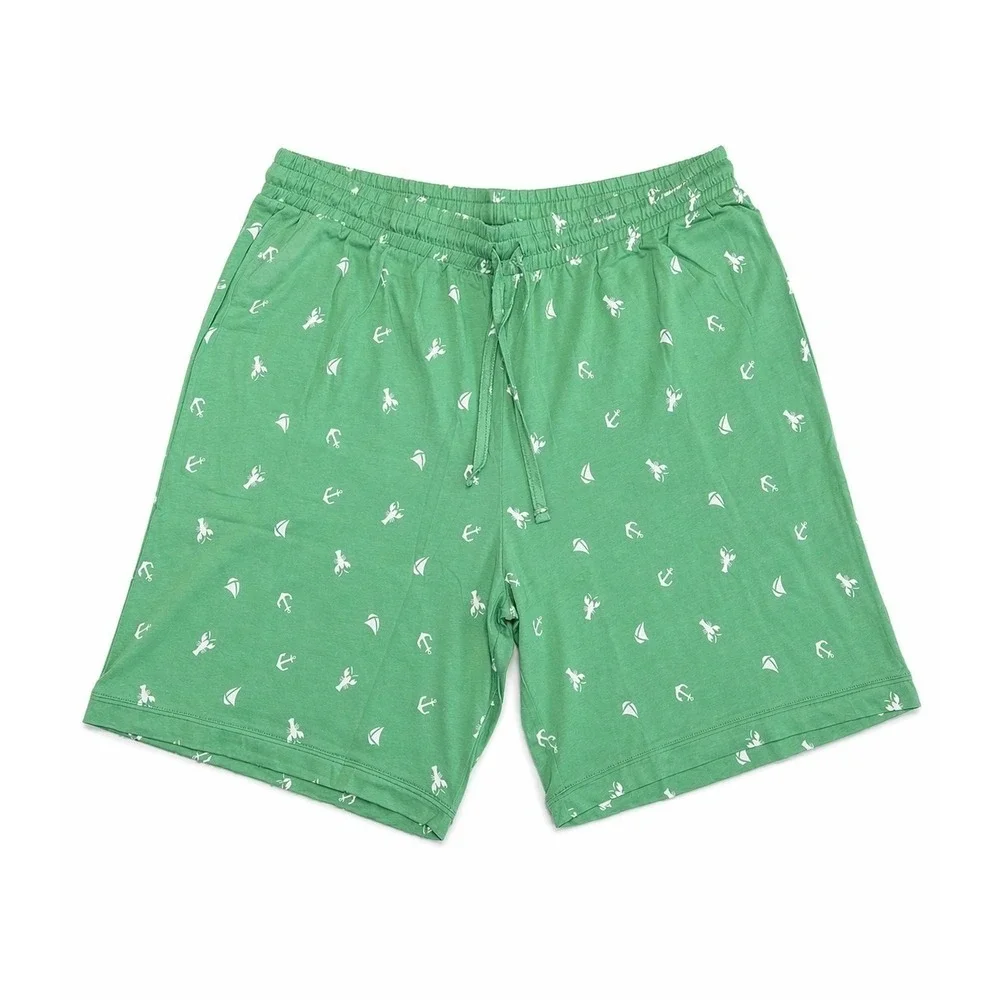 Men's Luxury Cotton Pajama Set by Cosabella – V-Neck‎ Tee & Shorts Combo size L